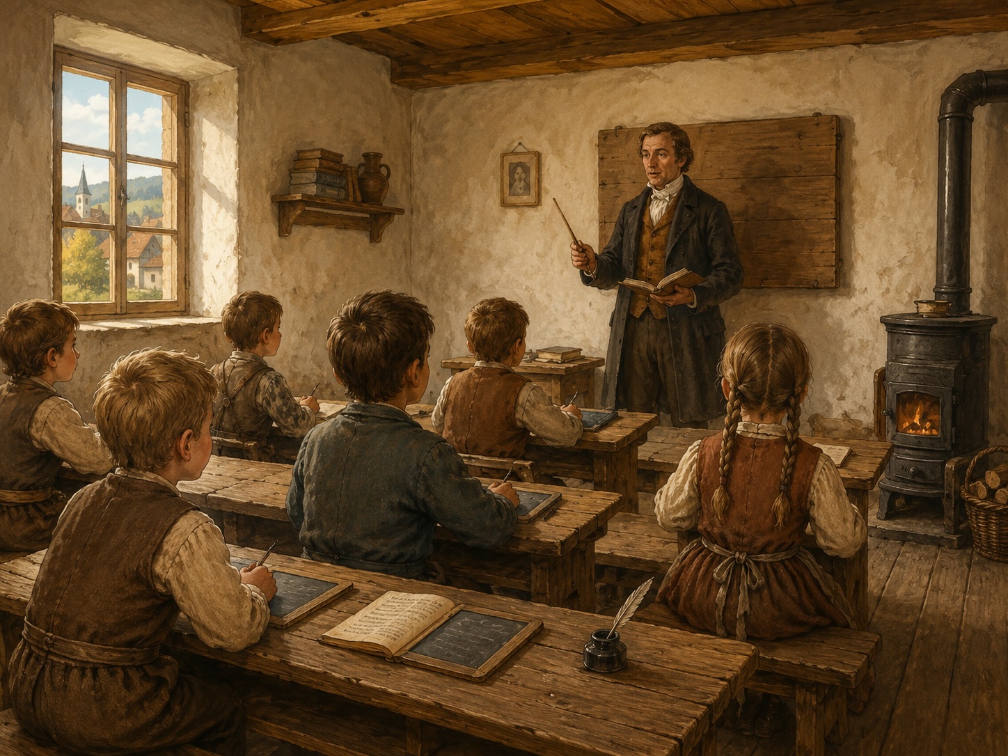 Zgodovina šole v Sodražici: Javna šola (1817–1848)